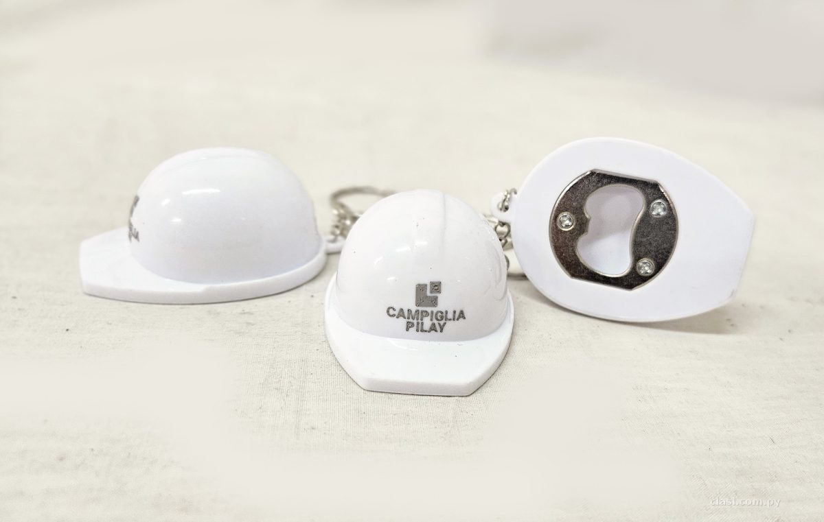 Llavero Casco Abridor