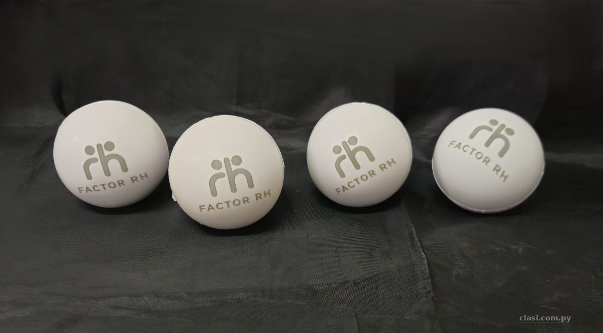 Pelotitas antiestrés personalizadas a laser!!