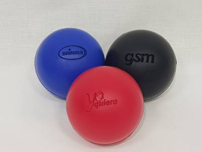 Pelotitas antiestrés personalizadas a laser!!