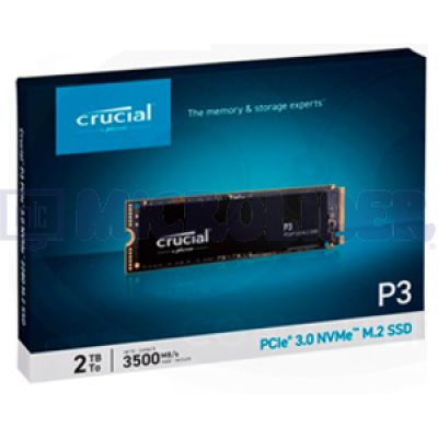SSD CRUCIAL 2TB P3 M.2 NVME