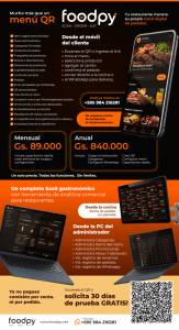 ADQUIRÍ HOY MISMO TU MENU QR INTELIGENTE