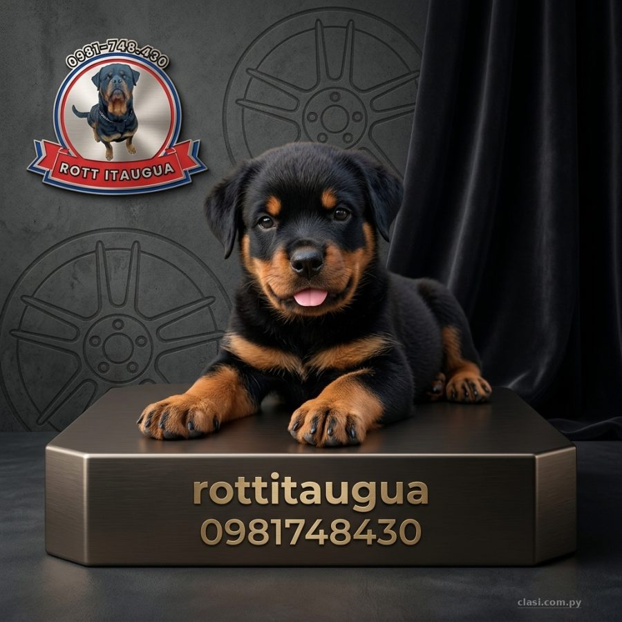 Rottweiler Pedigrí y certificado de registro oficial