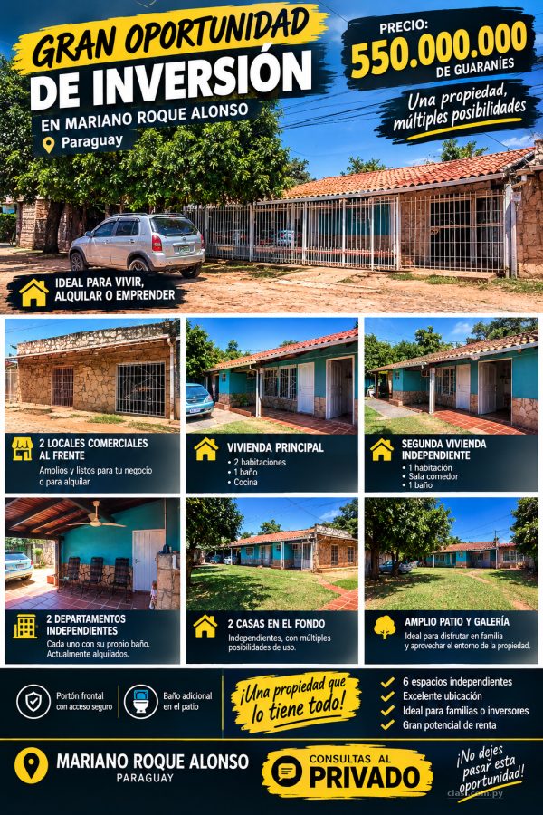 Casa Hermosa en M.R.A